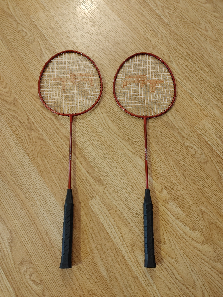 Two  Badminton Racquets