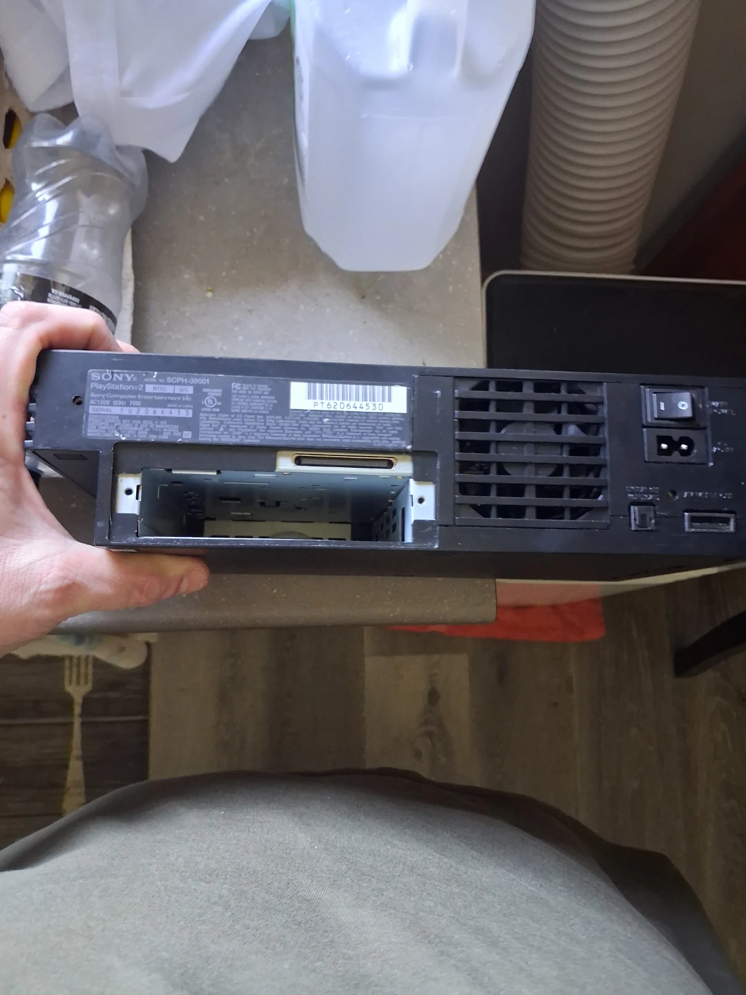 PlayStation 2 Phat works, as is read description - photo 3