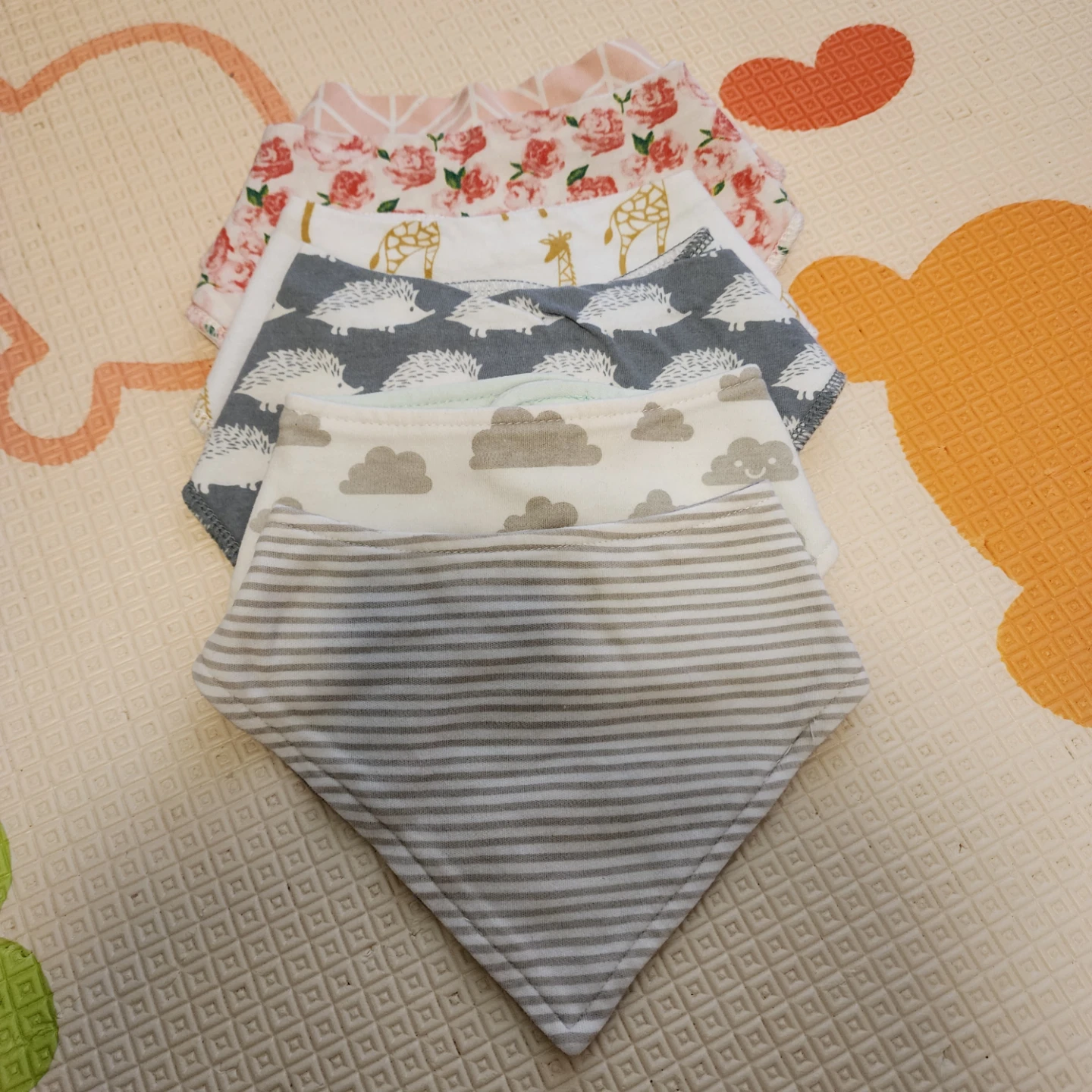 Baby Bandana Bibs 6 Pcs
