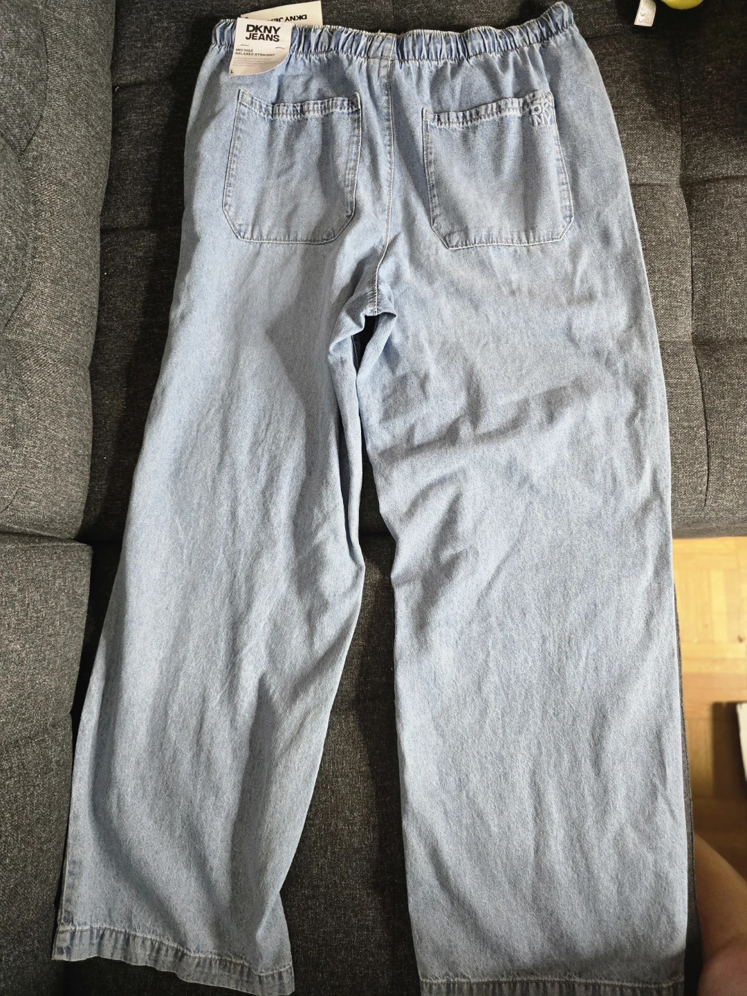 DKNY Jeans Women's Wide Leg Denim Pants size L - photo 5
