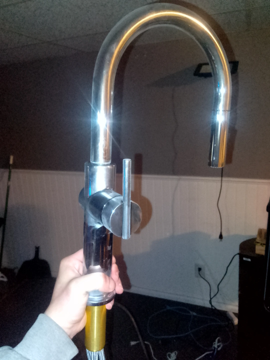 Kitchen Faucet Chrome Gooseneck - photo 2
