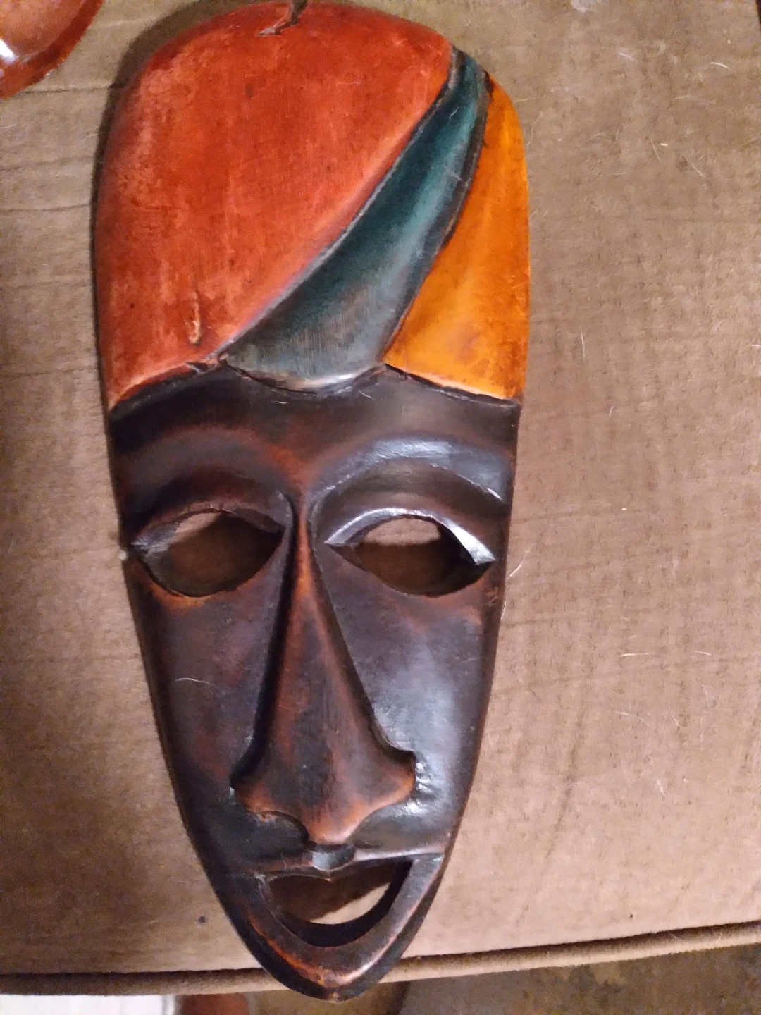 Hand Carved Decorative Mask