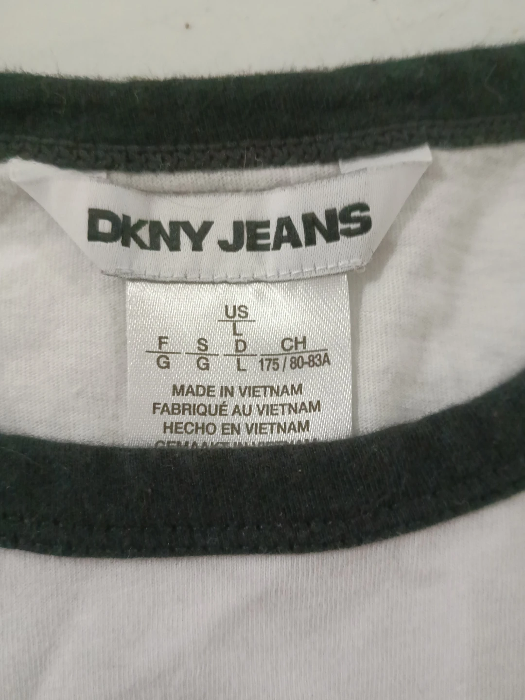 DKNY Jeans White T-Shirt - photo 2