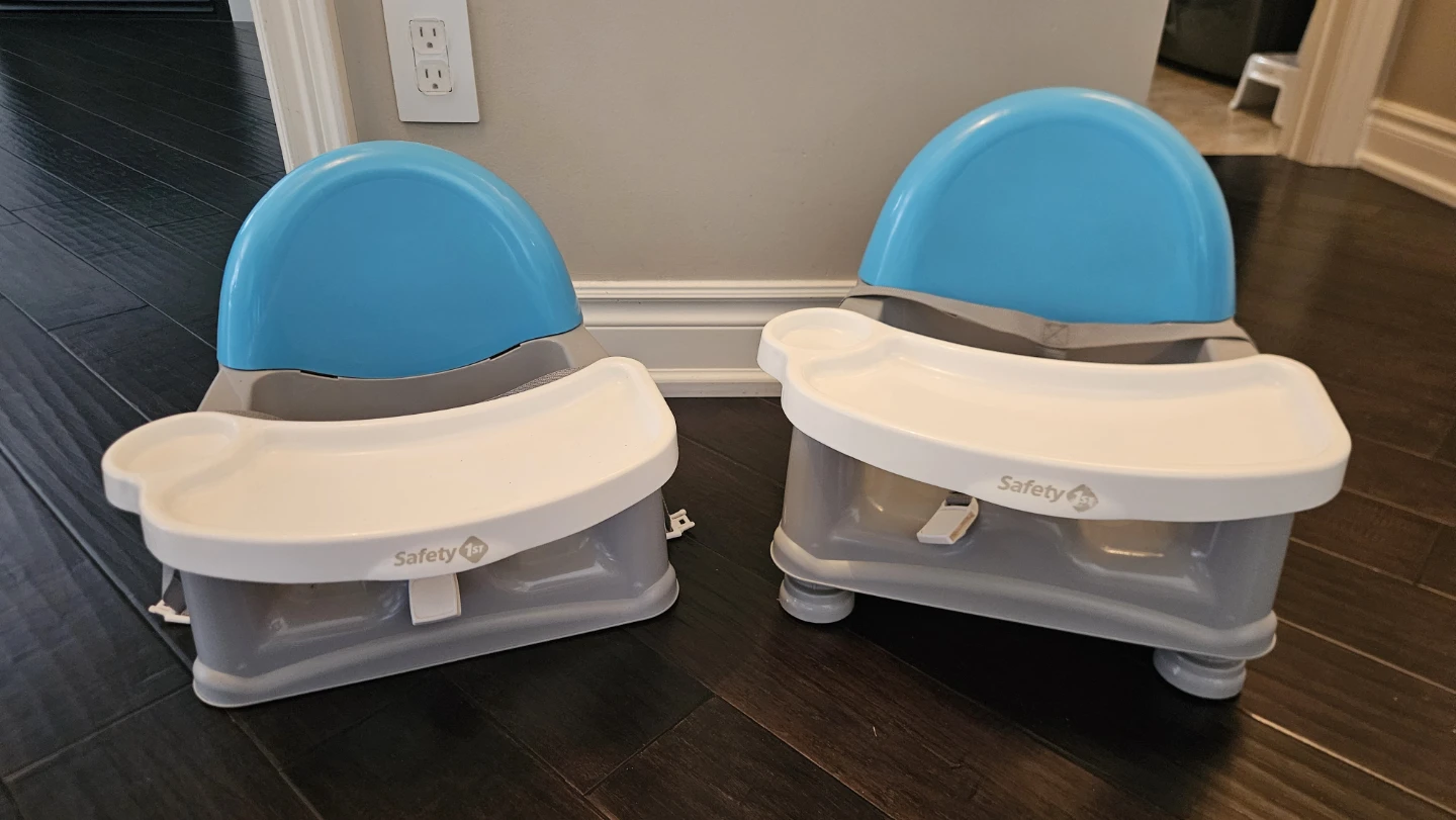 Safety 1st Booster Seats (2) - Blue & Grey