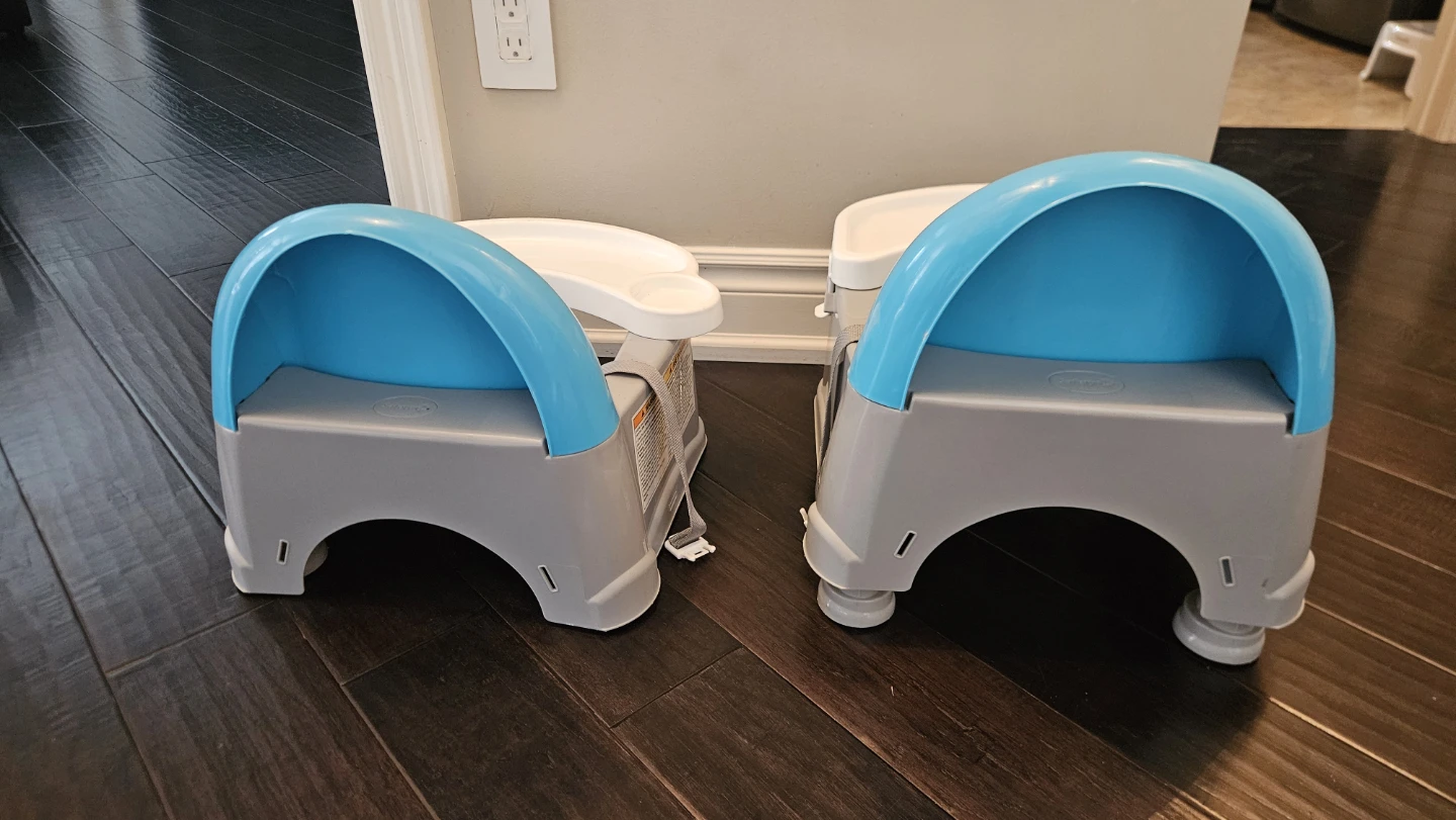 Safety 1st Booster Seats (2) - Blue & Grey - photo 4