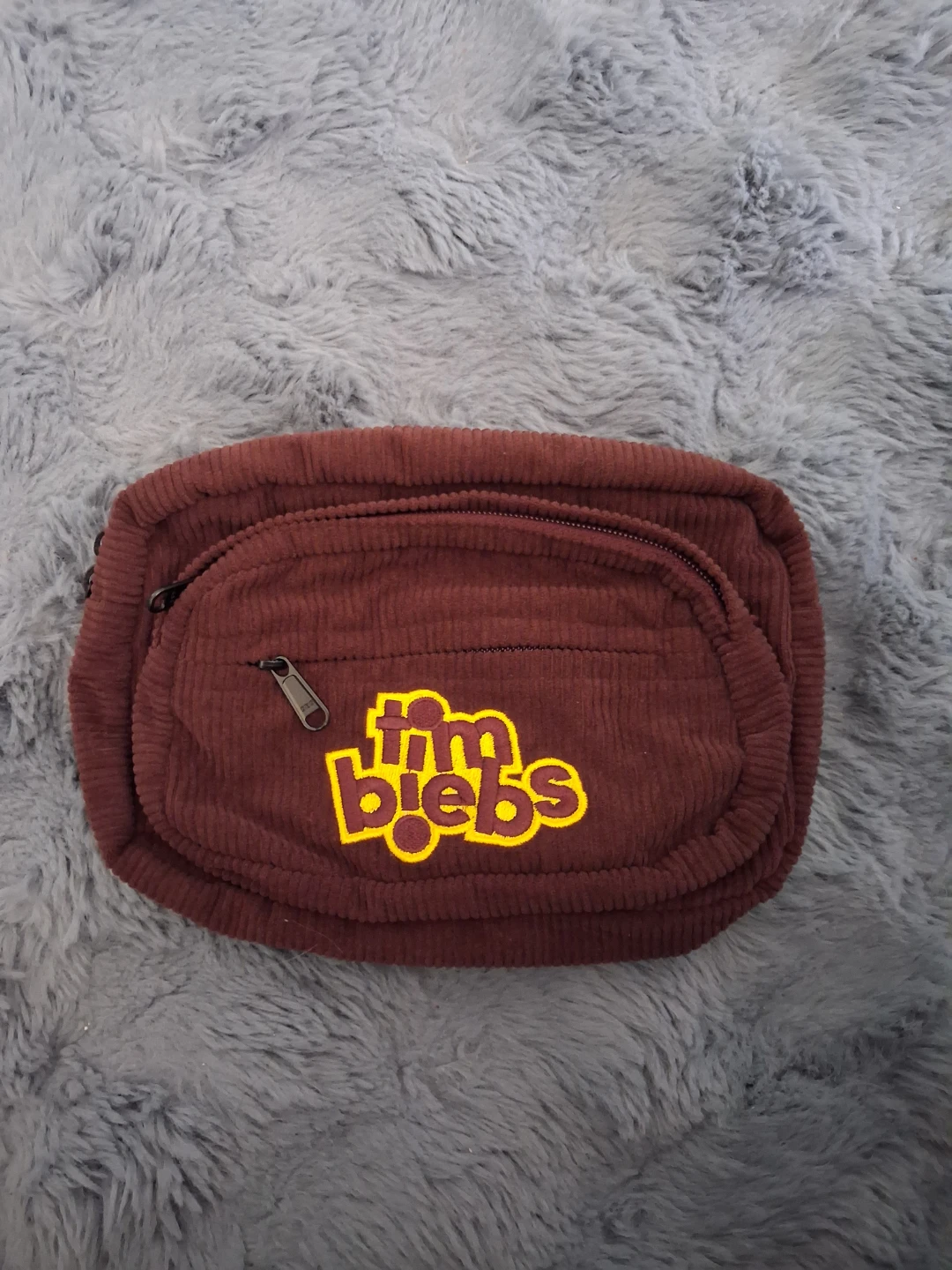 TimBiebs Limited Edition Corduroy Fanny Pack - Brown ⚽🤎