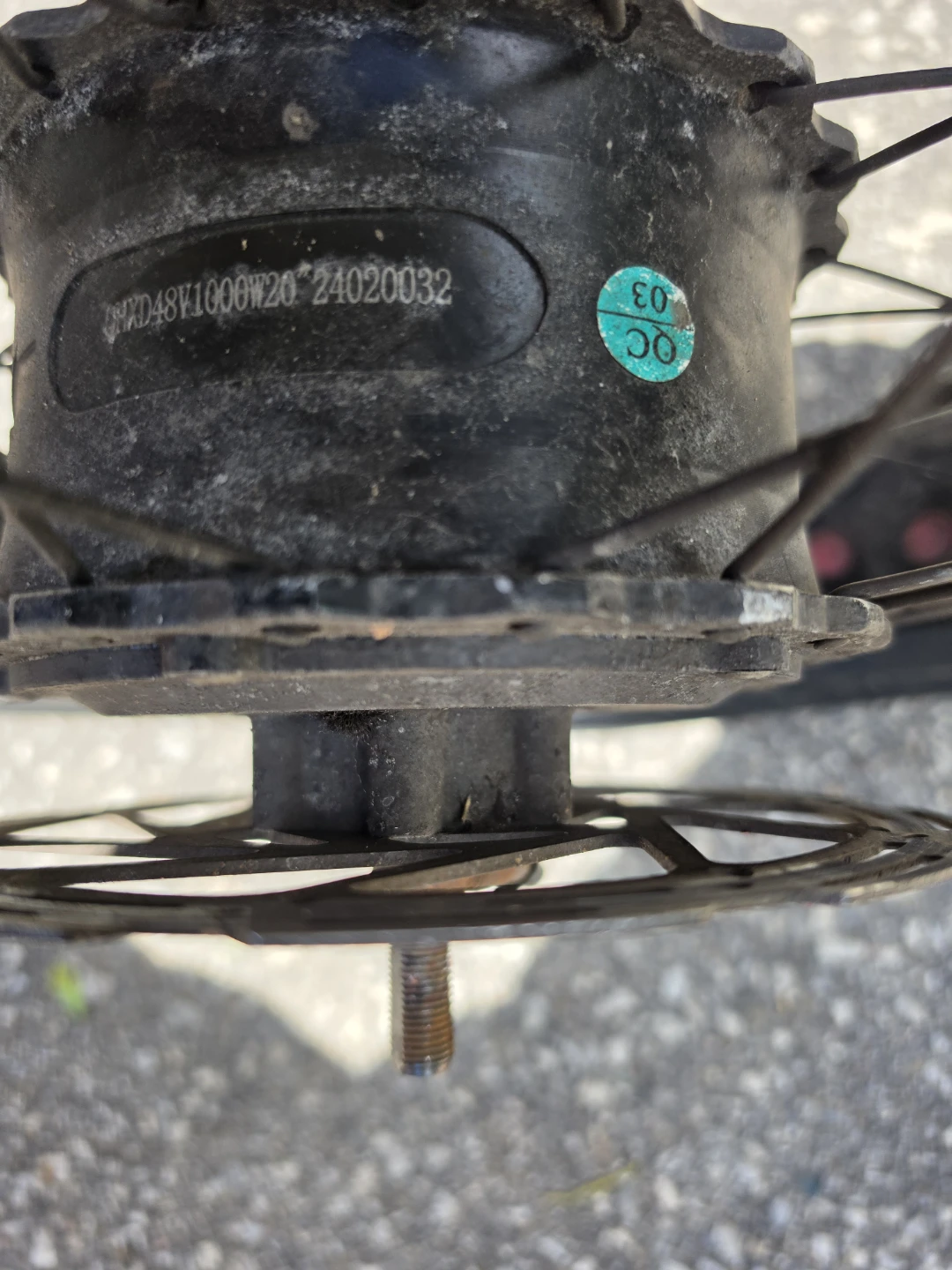 Electric Bike Hub Motor Wheel - photo 2
