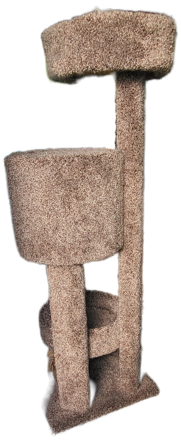 Brown Carpeted Cat Tree - photo 3