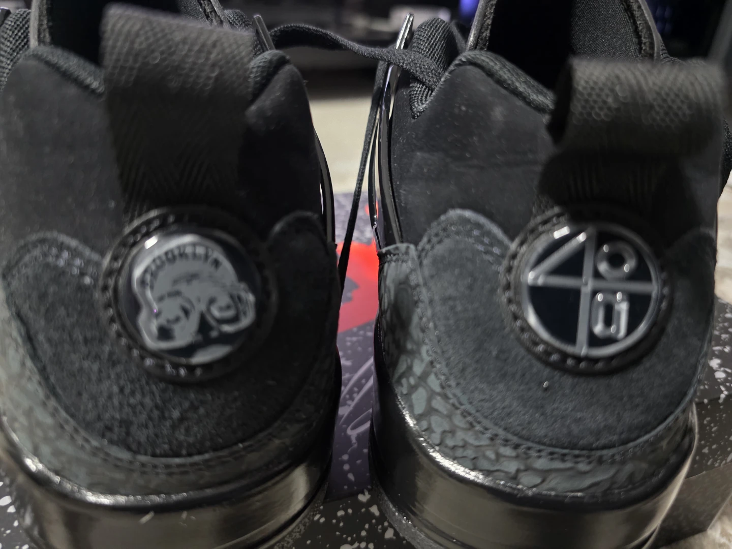 Jordan Spizike Low Men's Basketball Shoes Black - photo 5