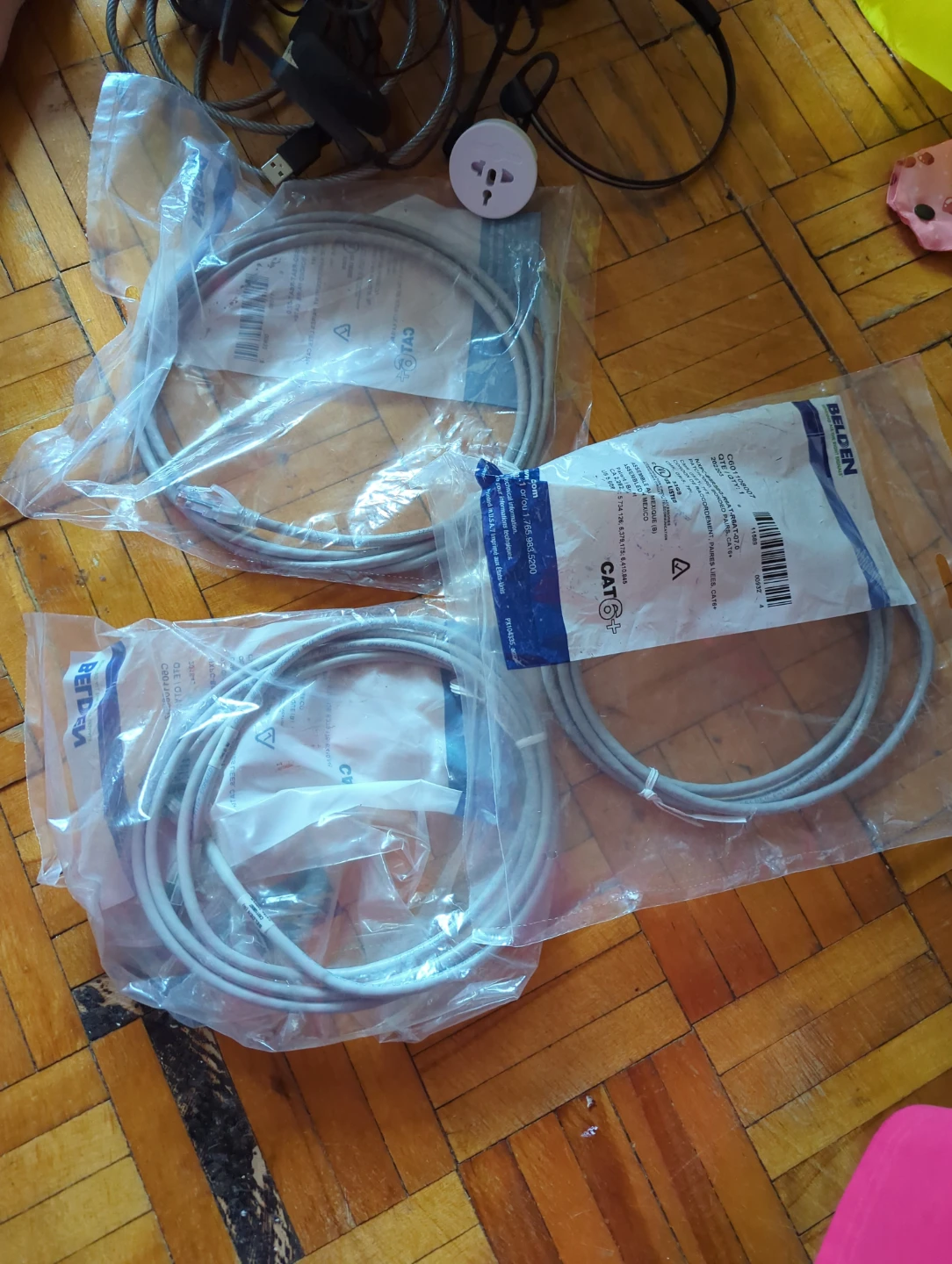 Belden CAT6 Network Cables (2-Pack)