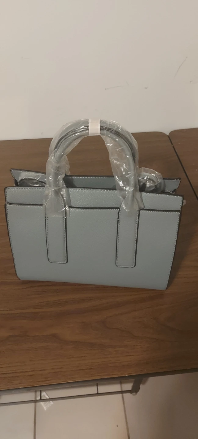 Tamara light grey satchel handbag - photo 2