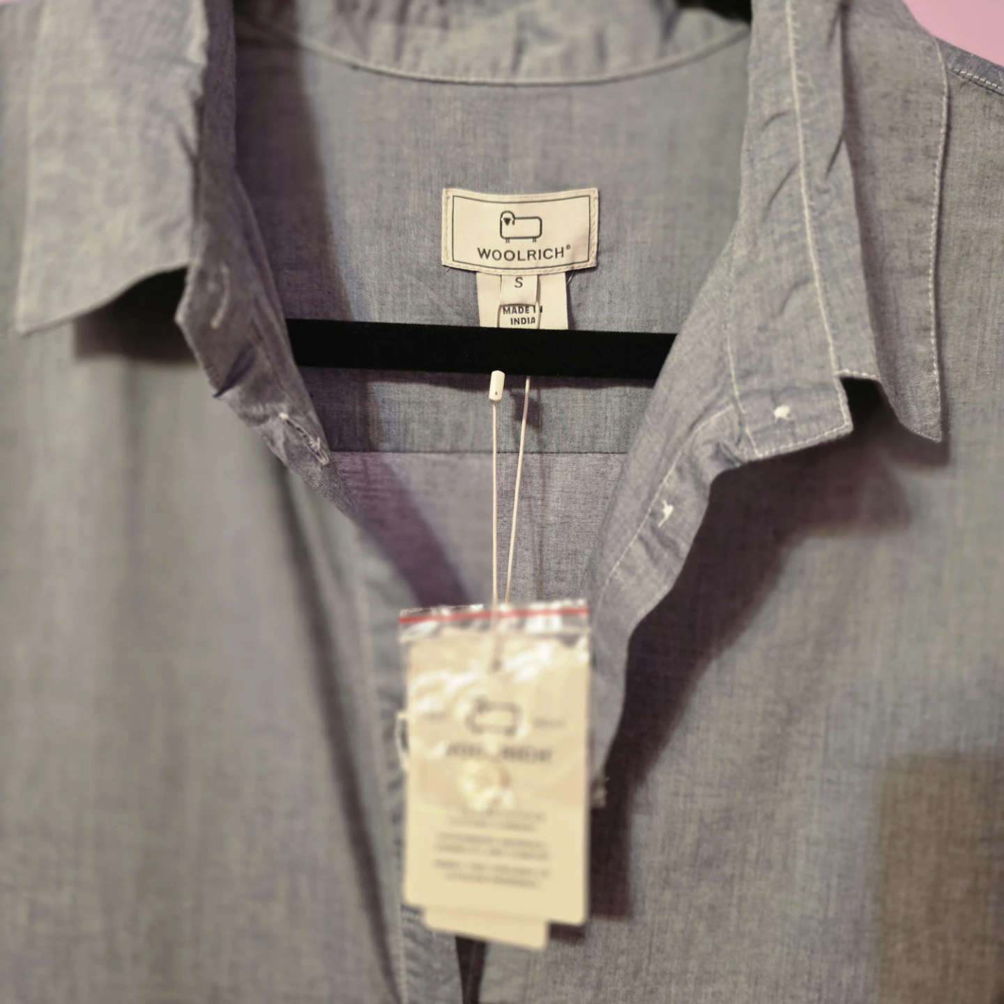 Woolrich Chambray Shirt Dress - Size S - photo 3