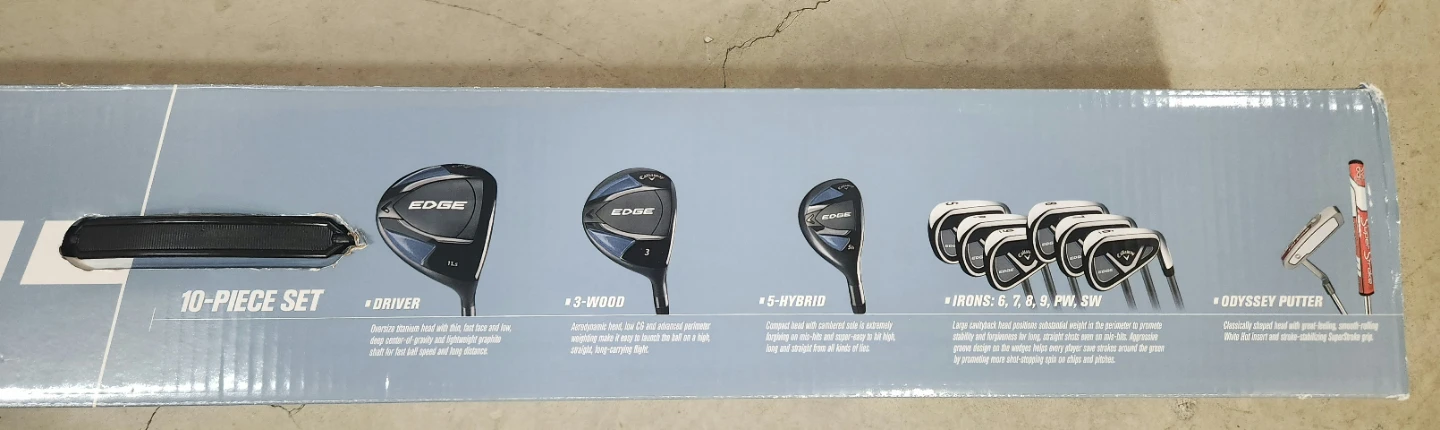 Callaway Edge Women's Golf Club Set - Like New