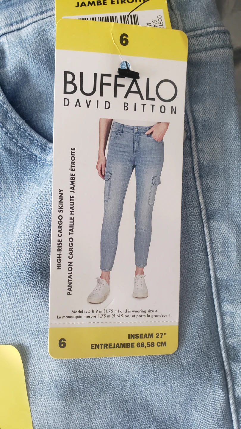 Btand new Buffalo David Bitton High-Rise Skinny J