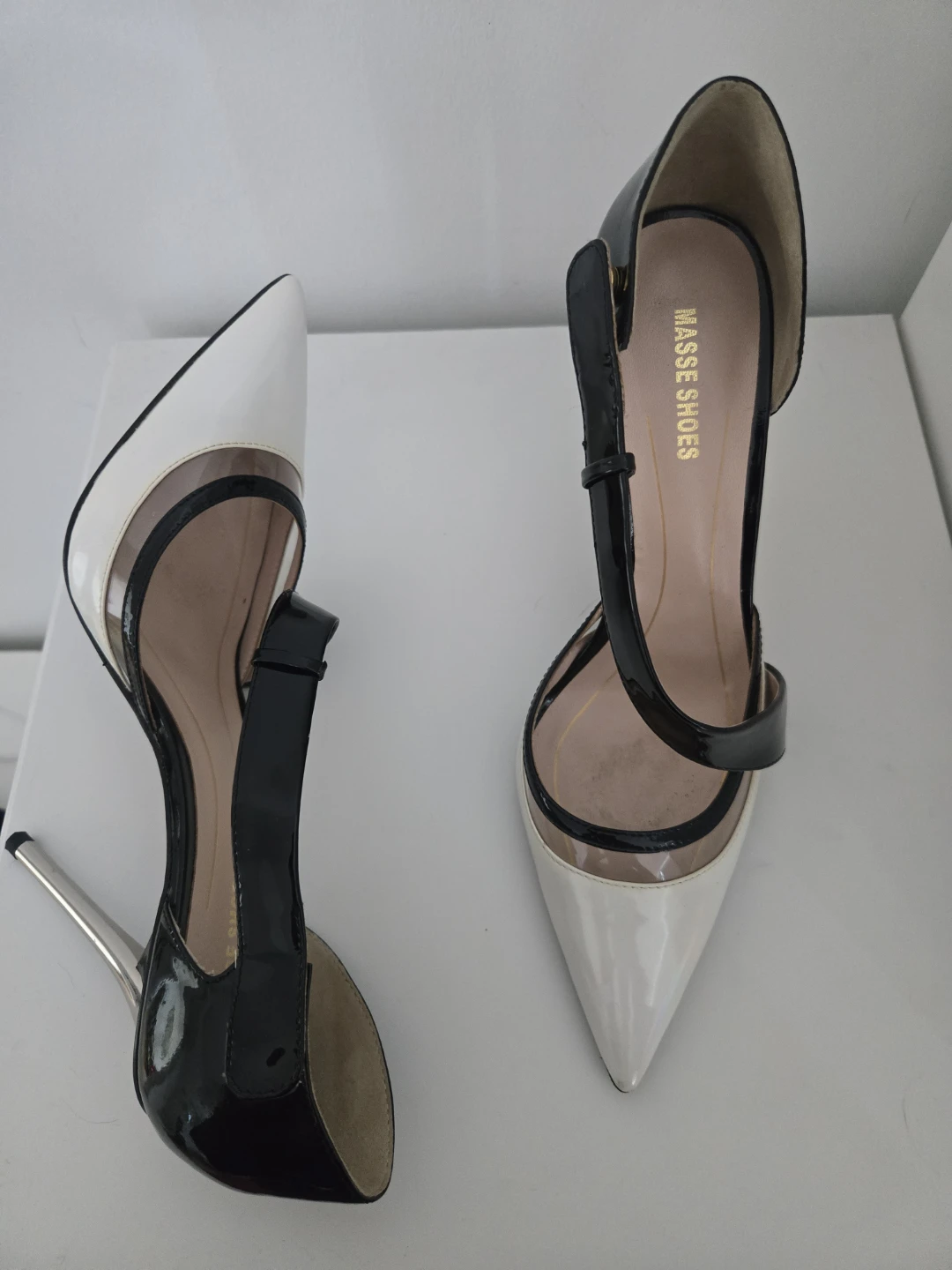 MASSE SHOES Women's Heels - Black/White Size 38 - photo 2