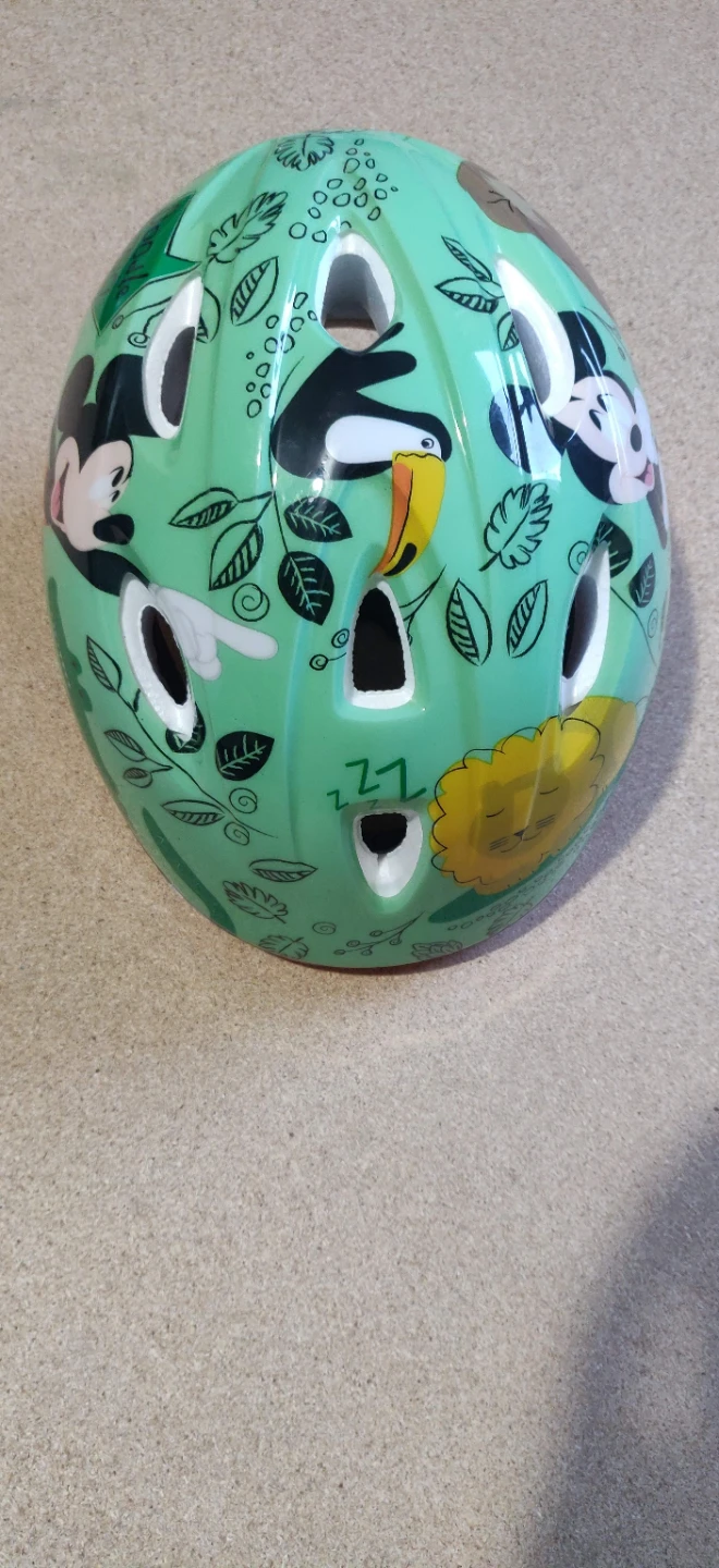 Kids' Bicycle Helmet - Doodle Zoo Design - photo 2