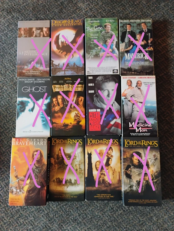 VHS Movies