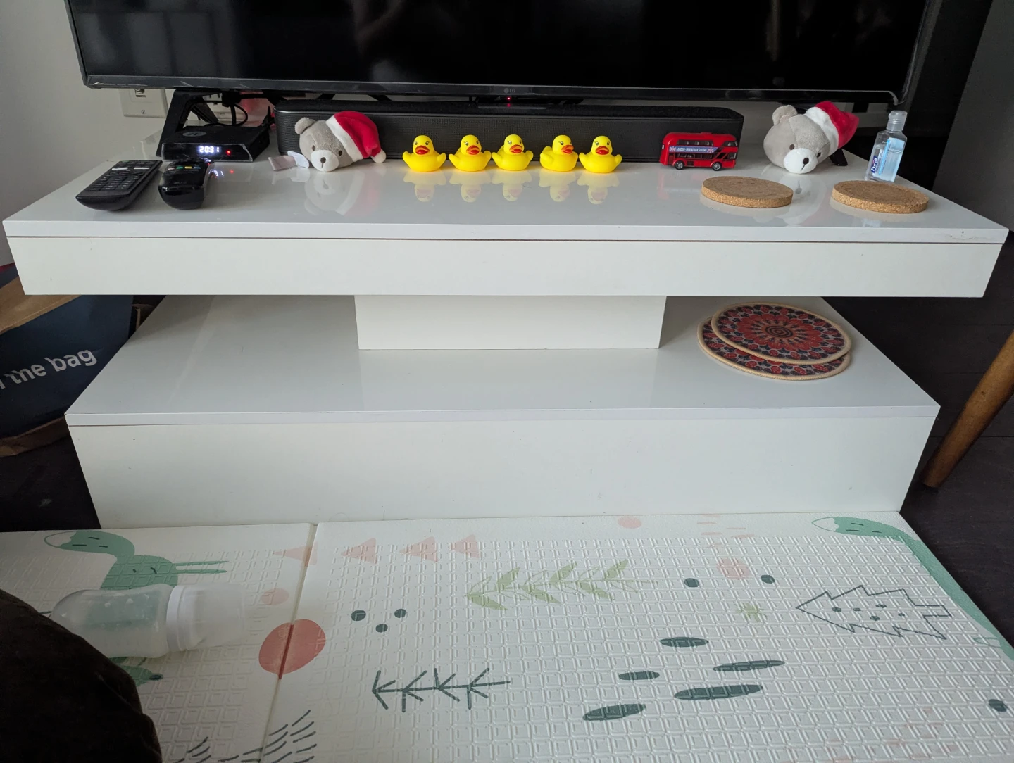 Moving out sale- TV Table White