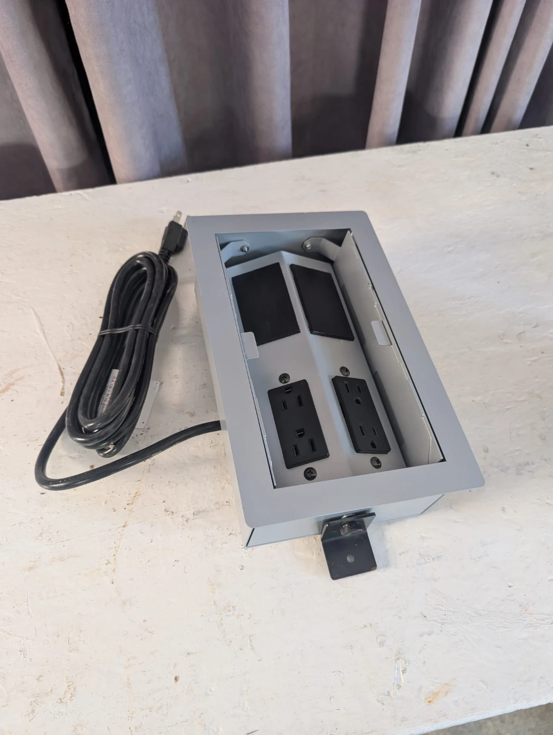 Recessed Power Outlet Box - power tap
