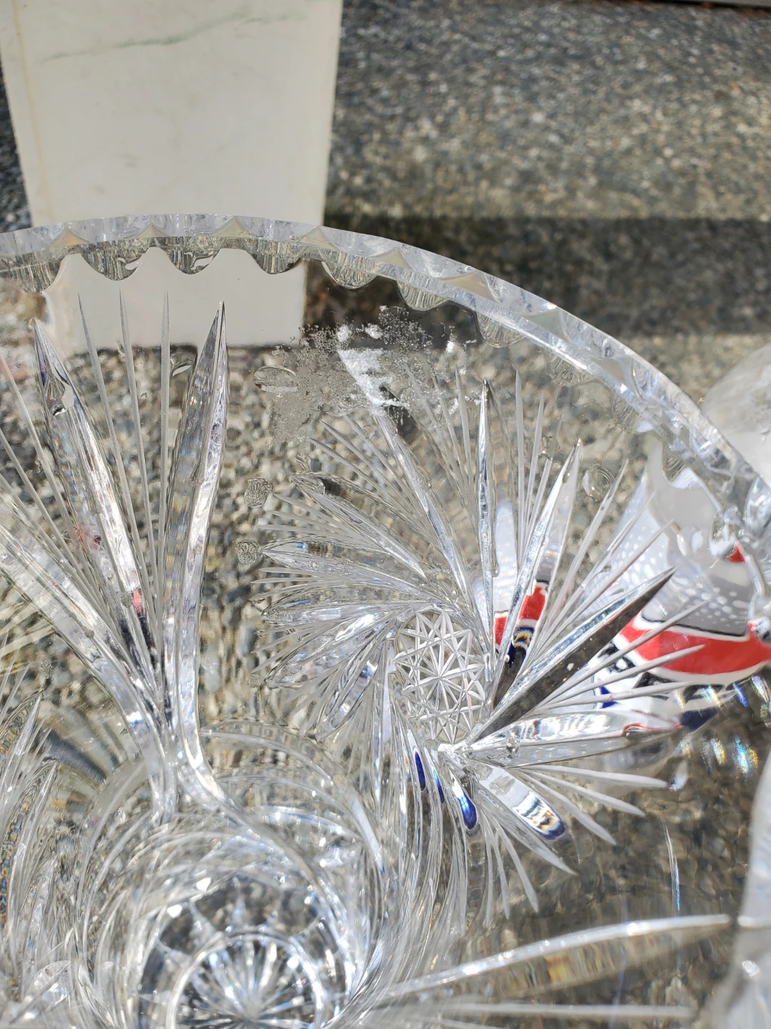 Cut Crystal Glass Vase - photo 5