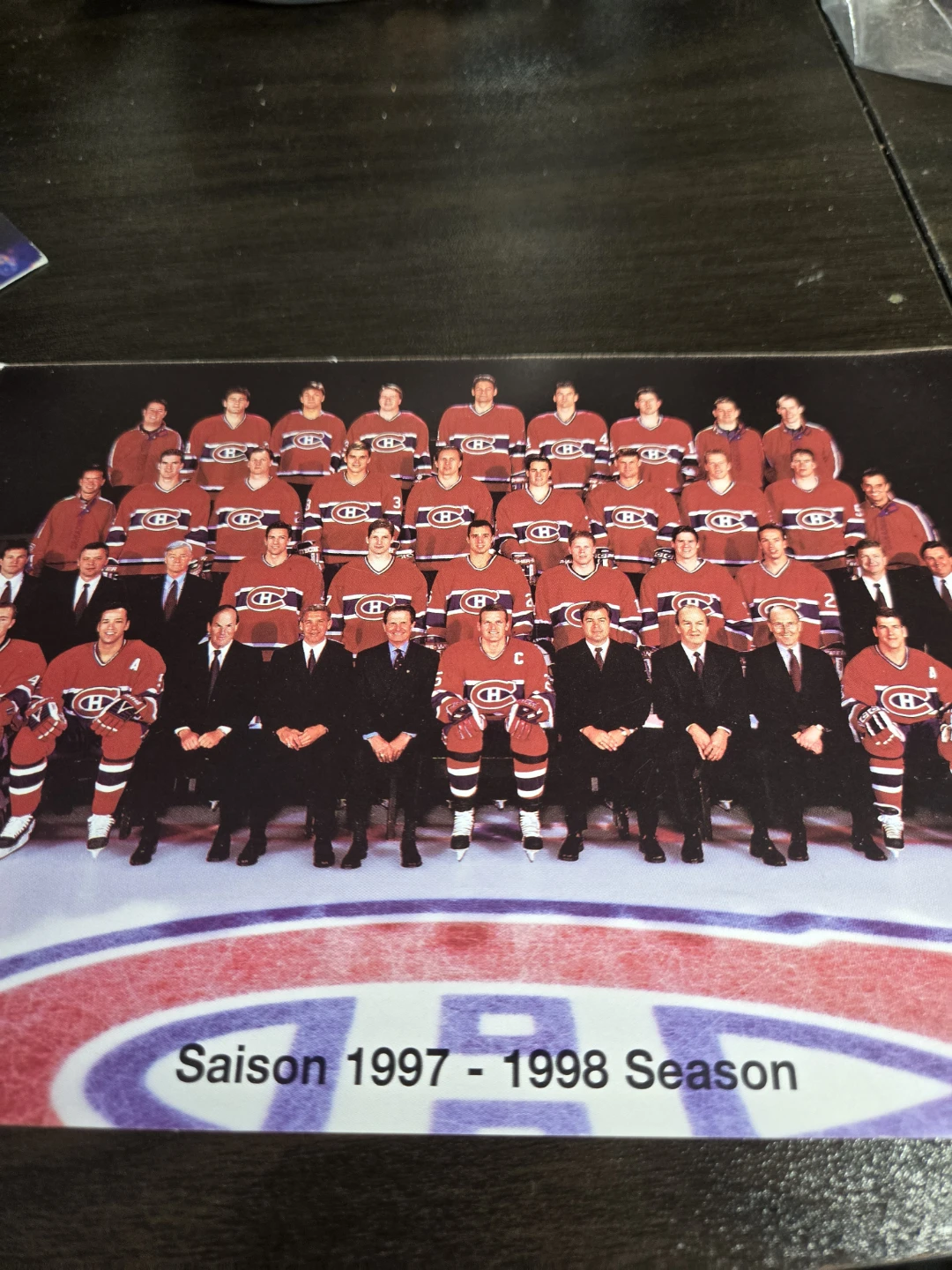 Montreal Canadiens 1997-1998 Season Team Photo - photo 2