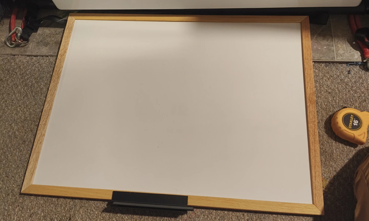 Whiteboard with Wooden Frame