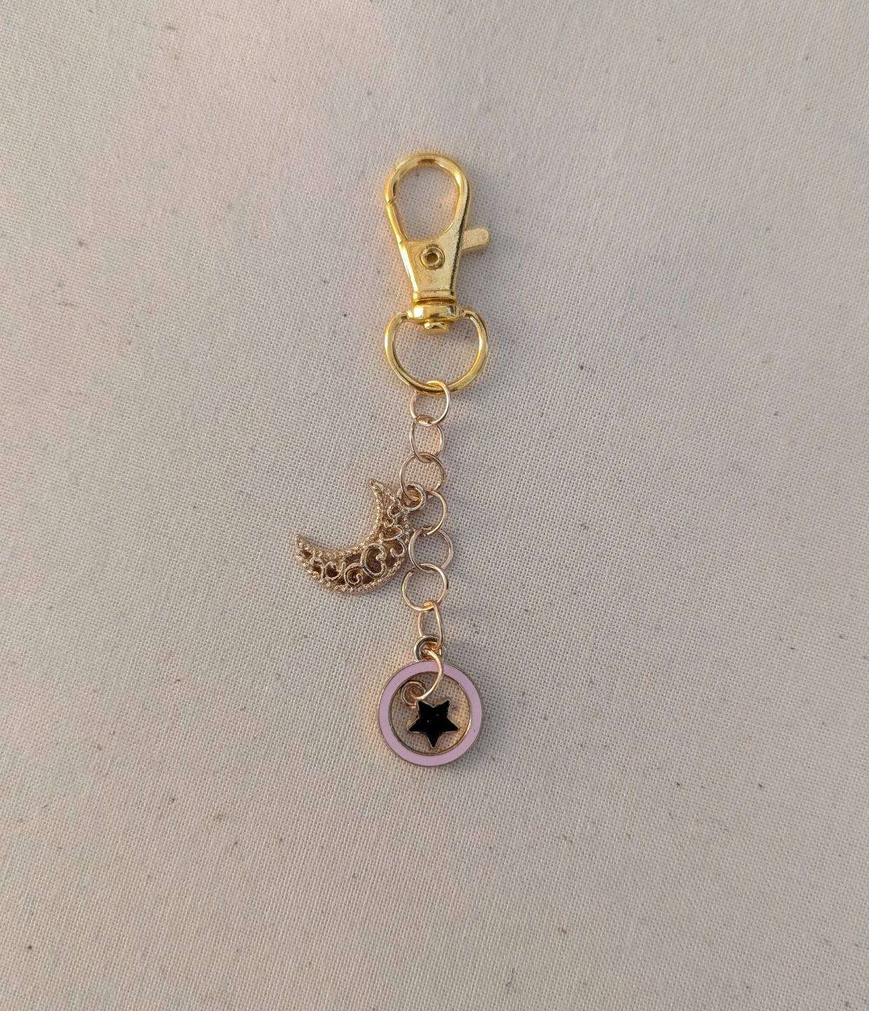 Moon Purse & keychain charms