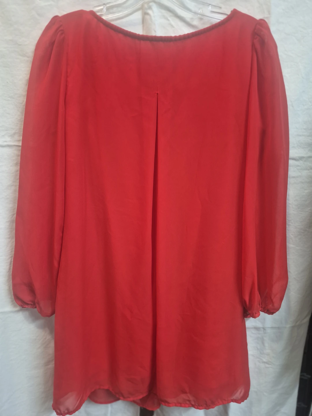 Women's Red Tunic  - Size M - photo 3