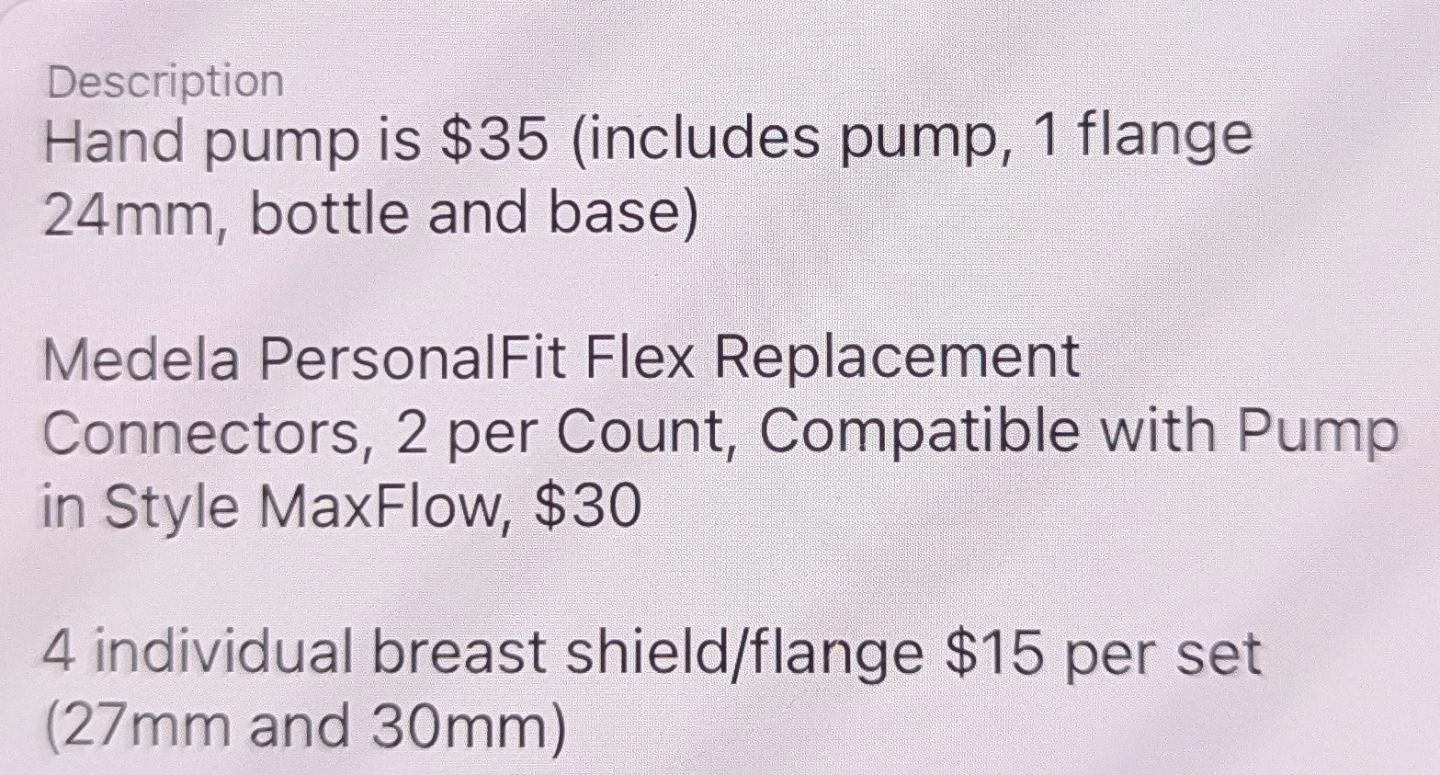 Medela PersonalFit Flex Replacement Connectors & Flanges - photo 2