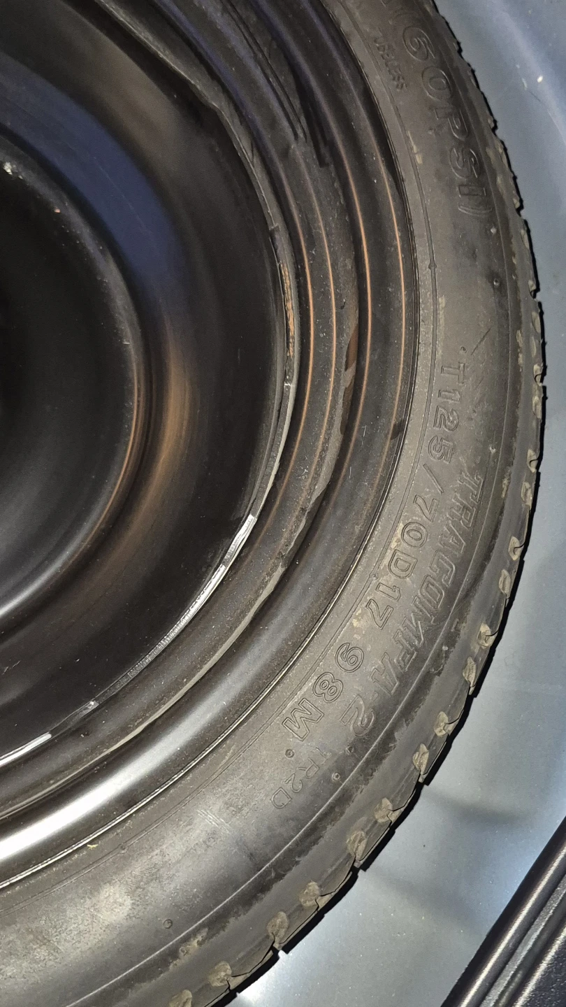 Temporary Spare Tire T125/70D17 - photo 4