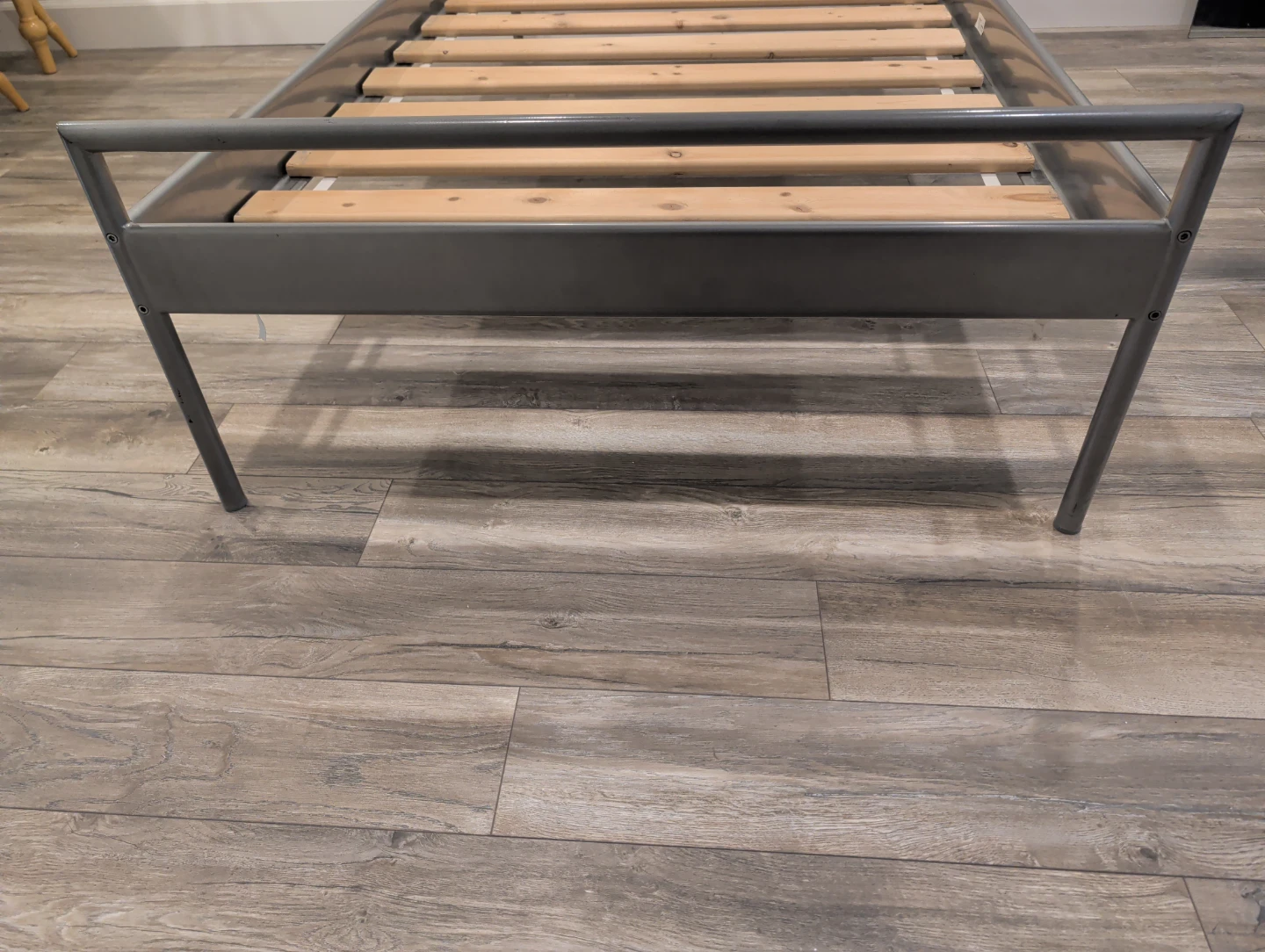 Twin IKEA Heimdal Metal Bed Frame with slats - photo 4