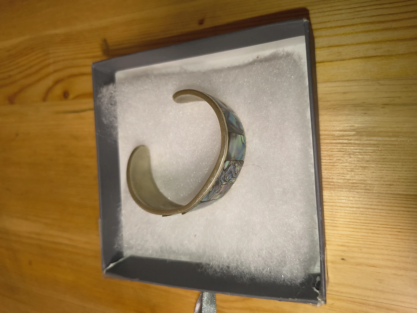 Abalone Inlay Cuff Bracelet - photo 2