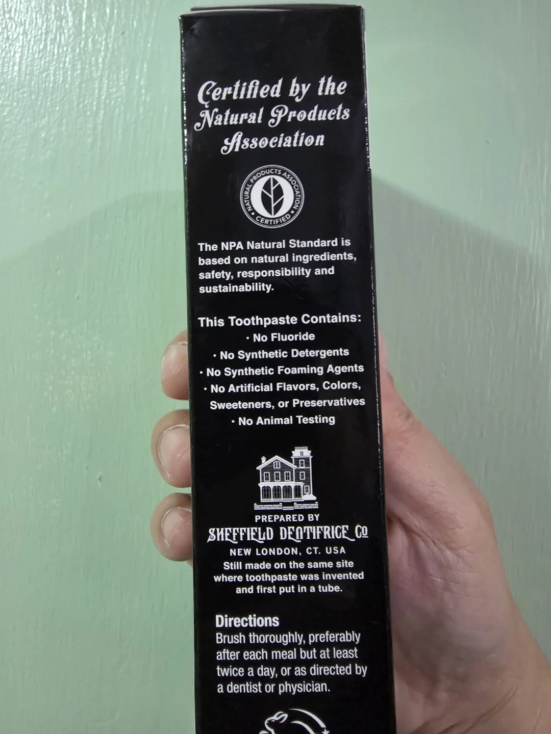 Dr. Sheffield's Extra-Whitening Toothpaste ⚽️ - photo 3