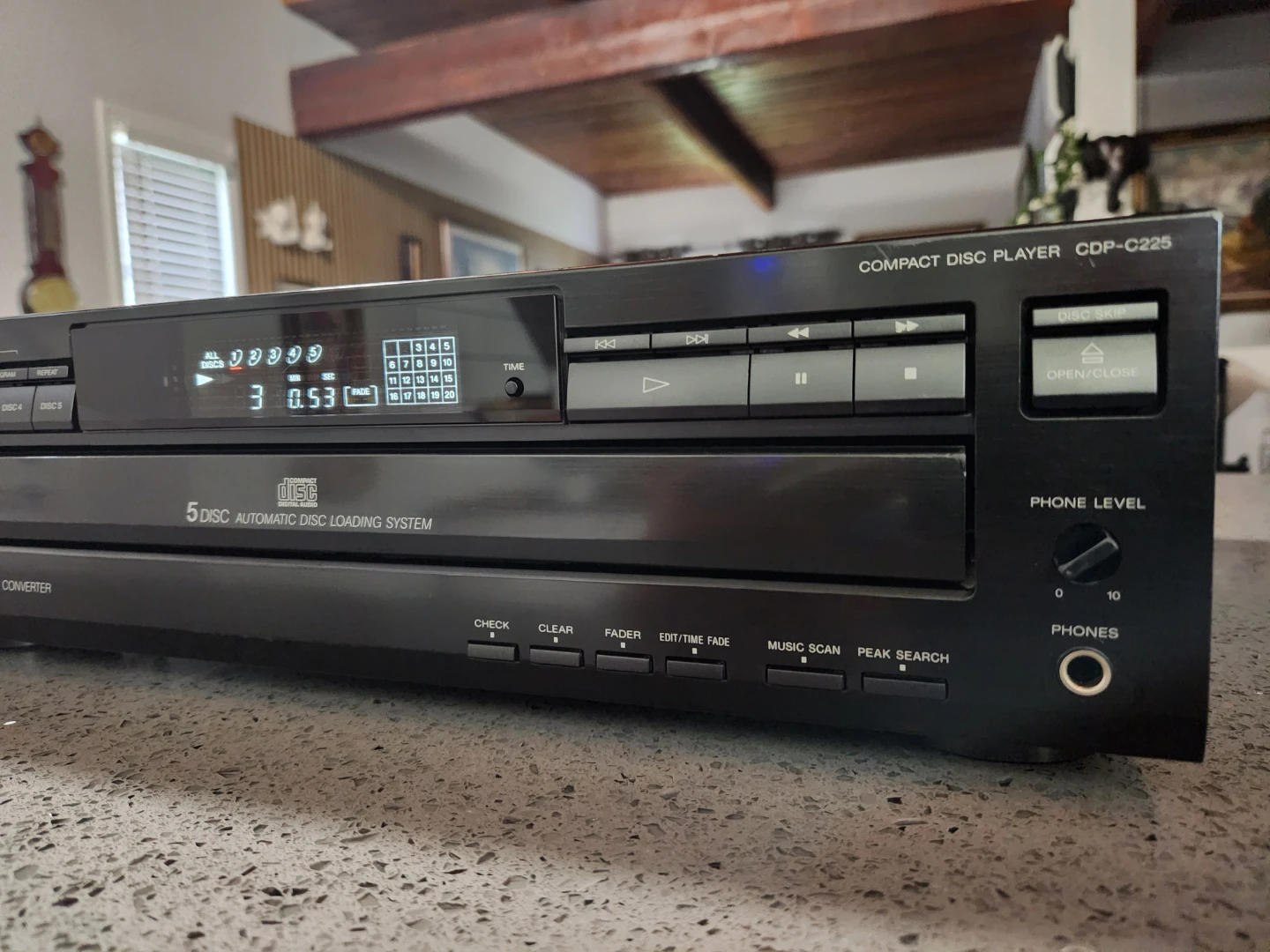 Sony 5-Disc CD Player - photo 4