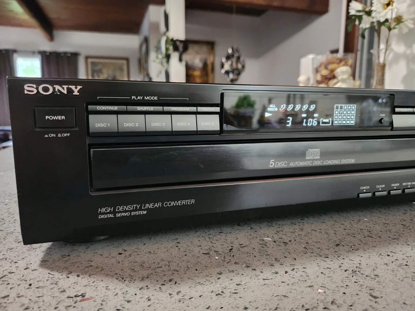Sony 5-Disc CD Player - photo 5