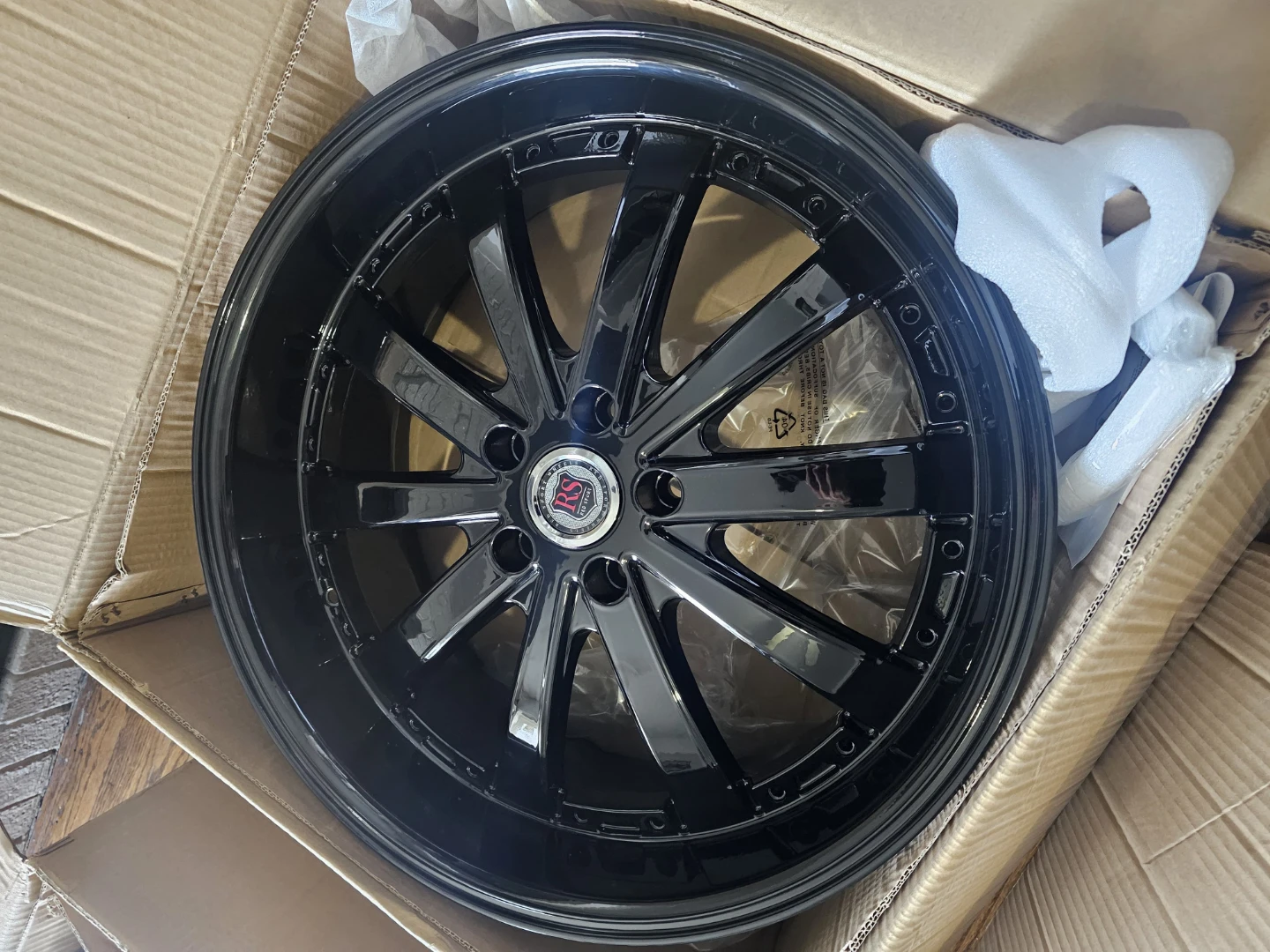 New 20 inch Red Sport rims wheels 5x114.3 5x115 - photo 5