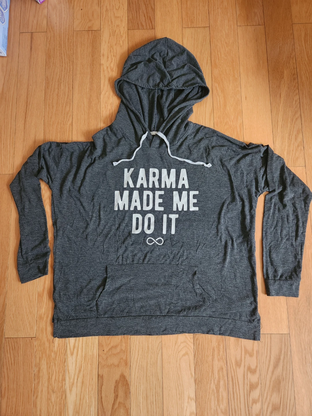 Free - Grey Karma Made Me Do It Hoodie