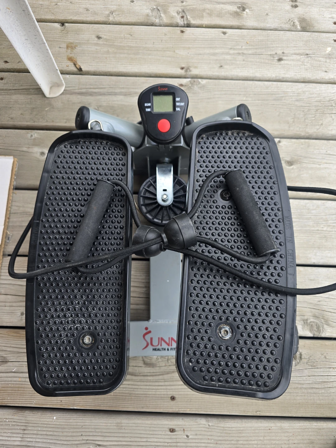 Sunny Health & Fitness Stepper with Resistance Bands