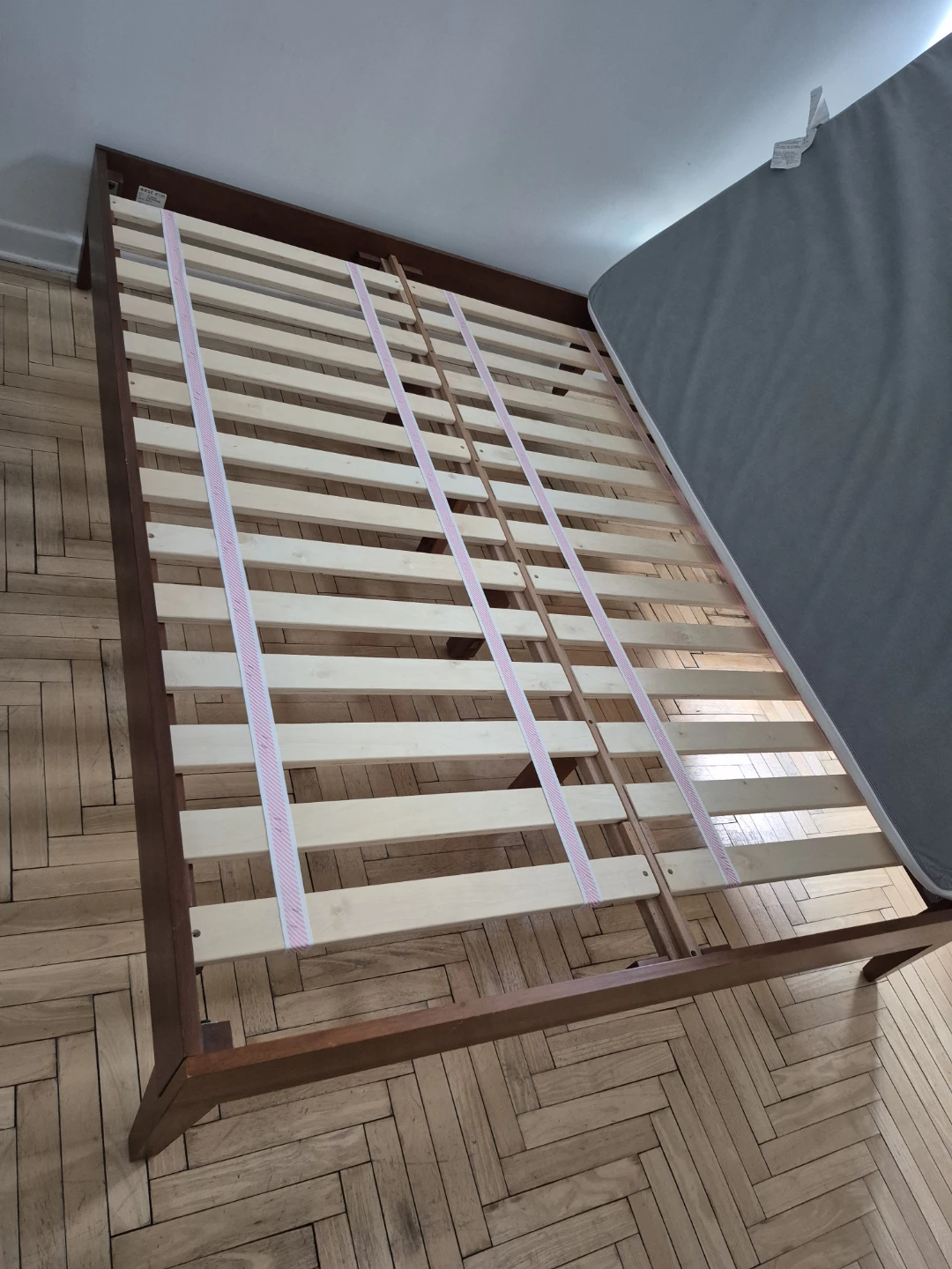 IKEA MATRAND Mattress with West Elm Bed Frame - photo 3