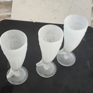 Vintage Frosted Glass Indiana Tiara pilsner