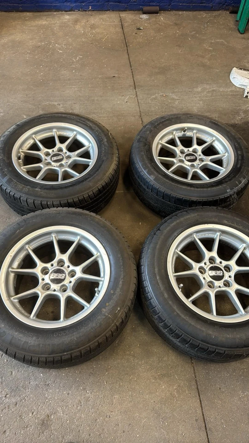16 inch BBS rims wheels 5x120 5x4.75 lightweight wheels - photo 5