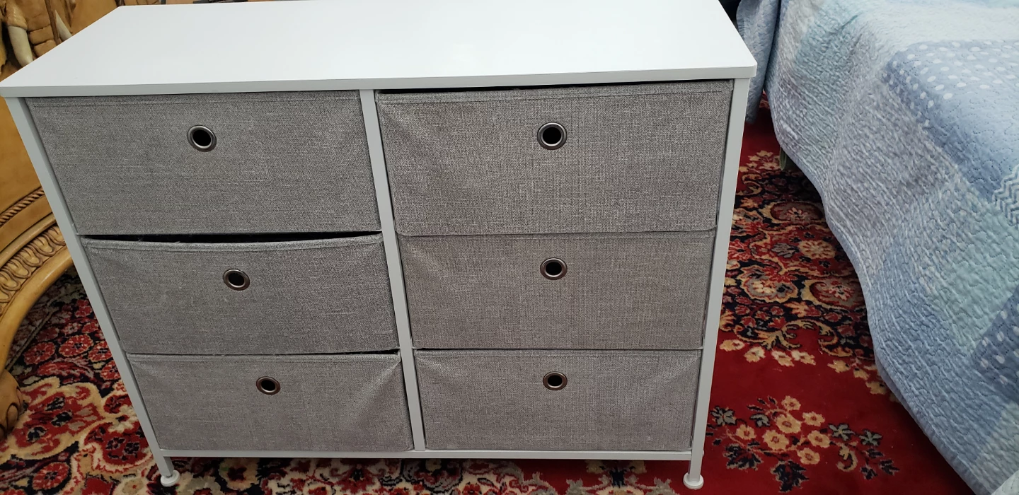 6-Drawer Fabric Dresser