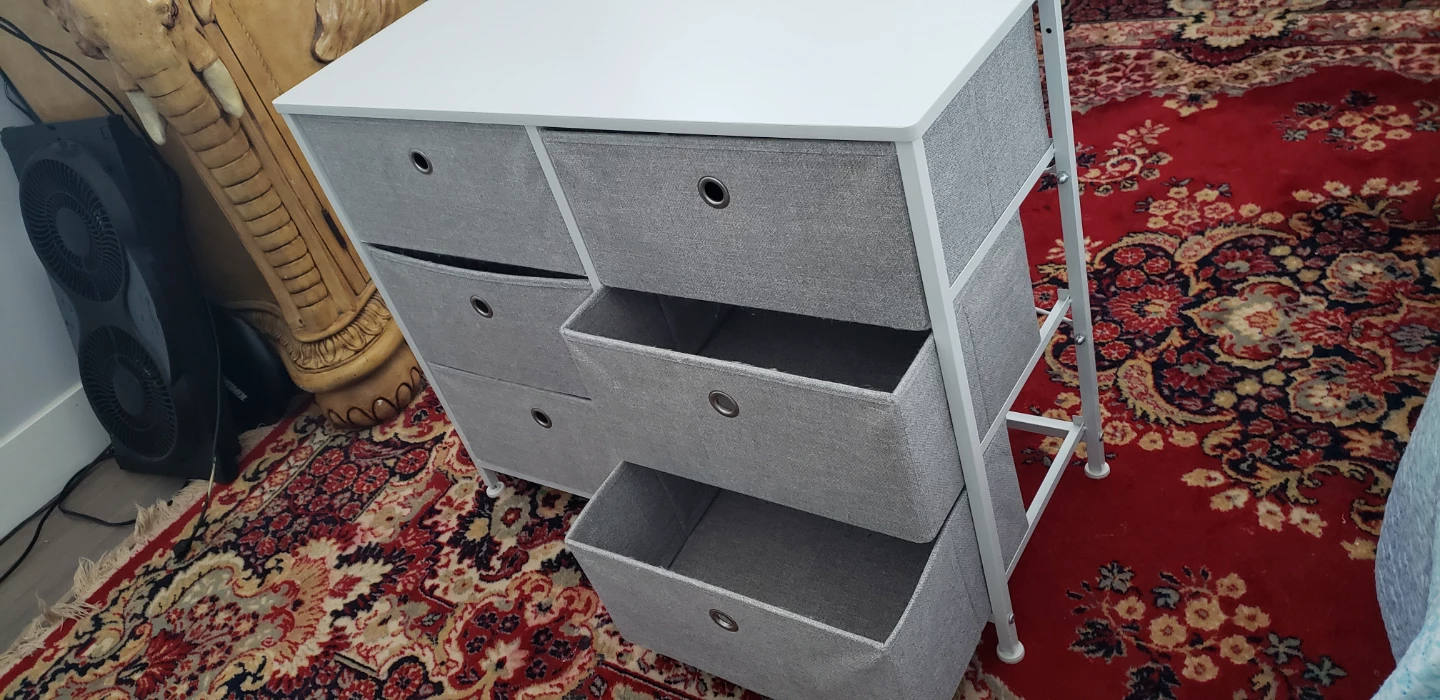 6-Drawer Fabric Dresser - photo 2