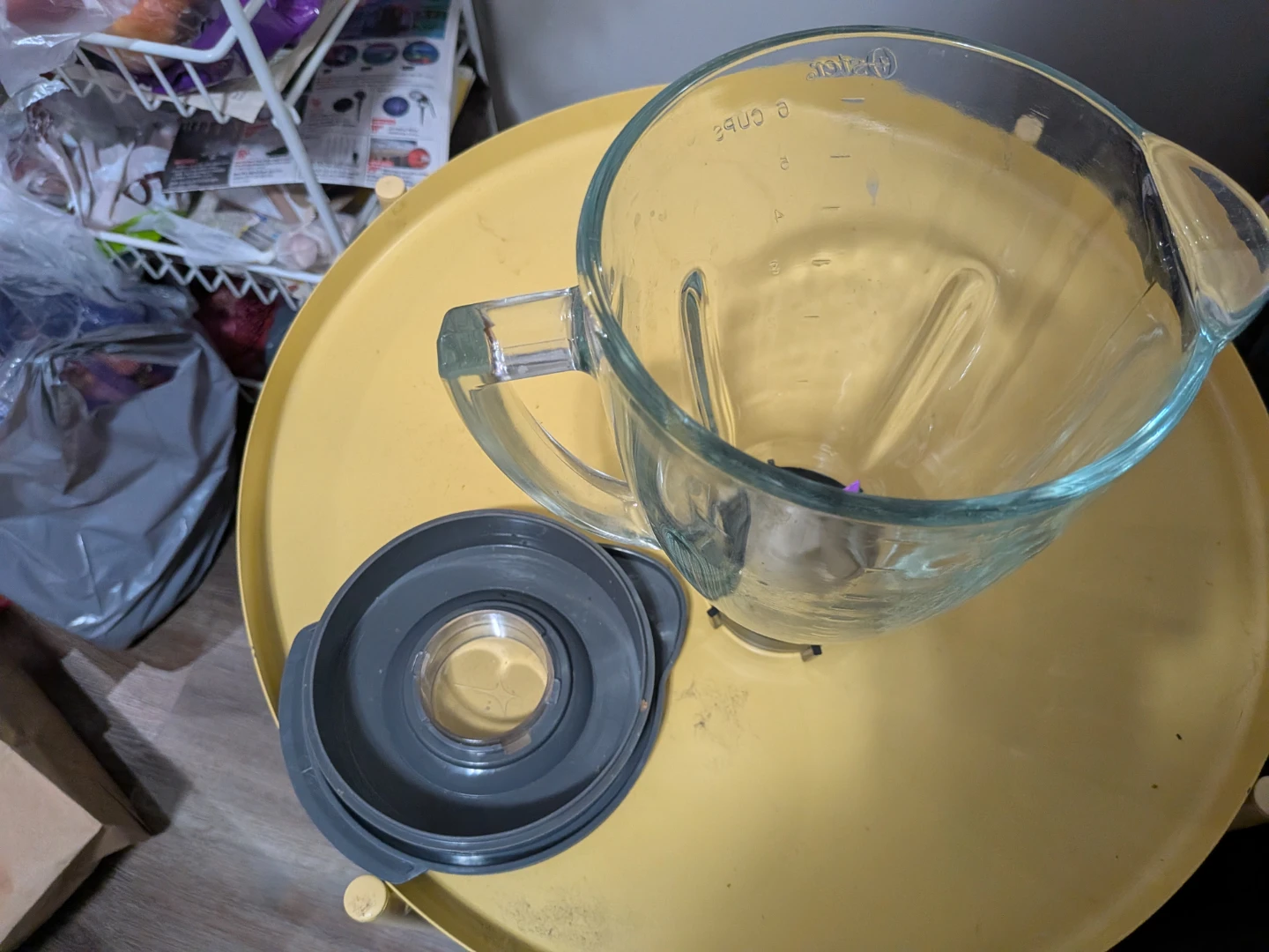 Glass Blender Jar with Lid - photo 3