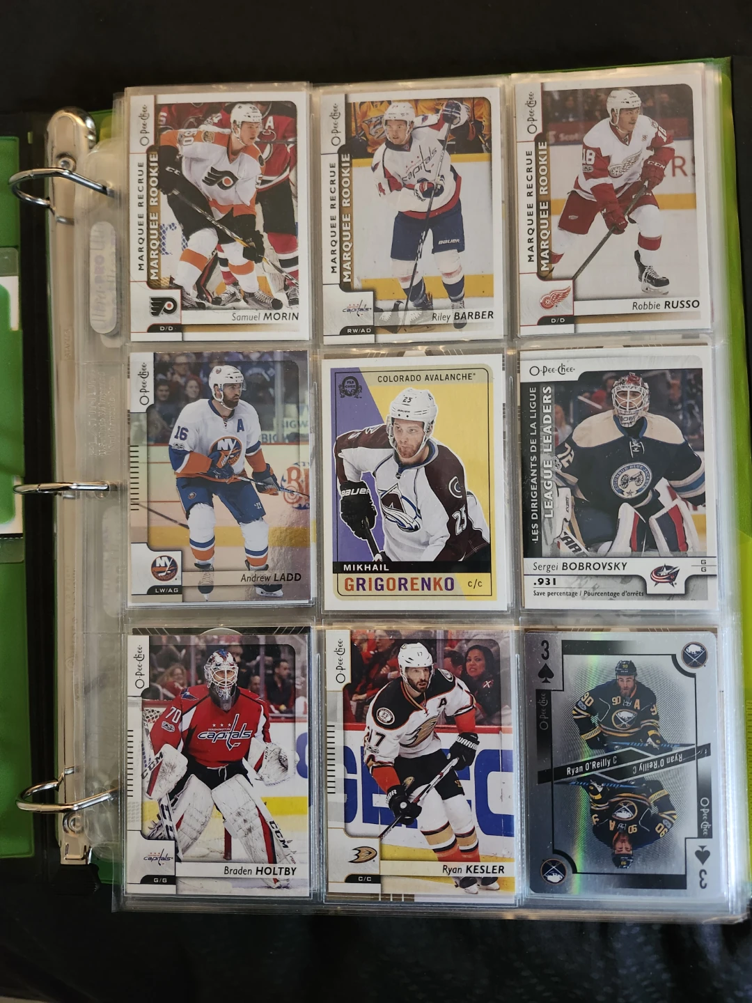 O-Pee-Chee NHL Hockey Cards Collection