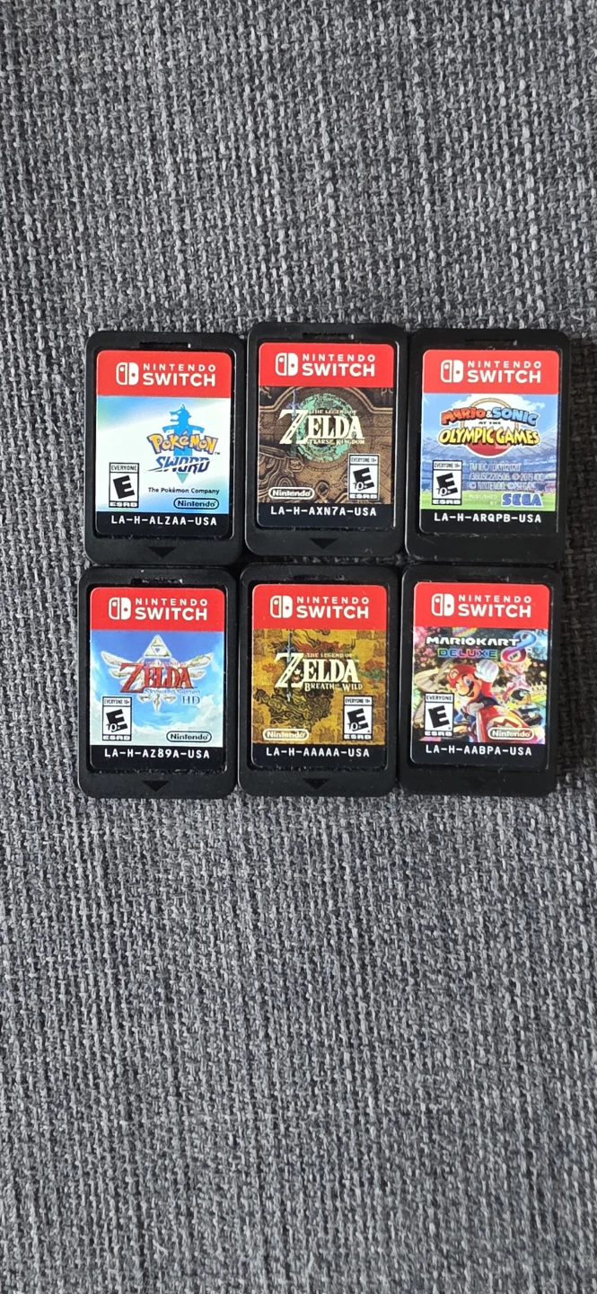 Switch Games - Zelda, Mario, Pokemon - photo 2