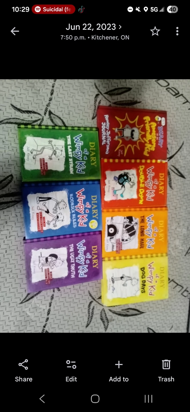 Diary of a Wimpy Kid Book Set