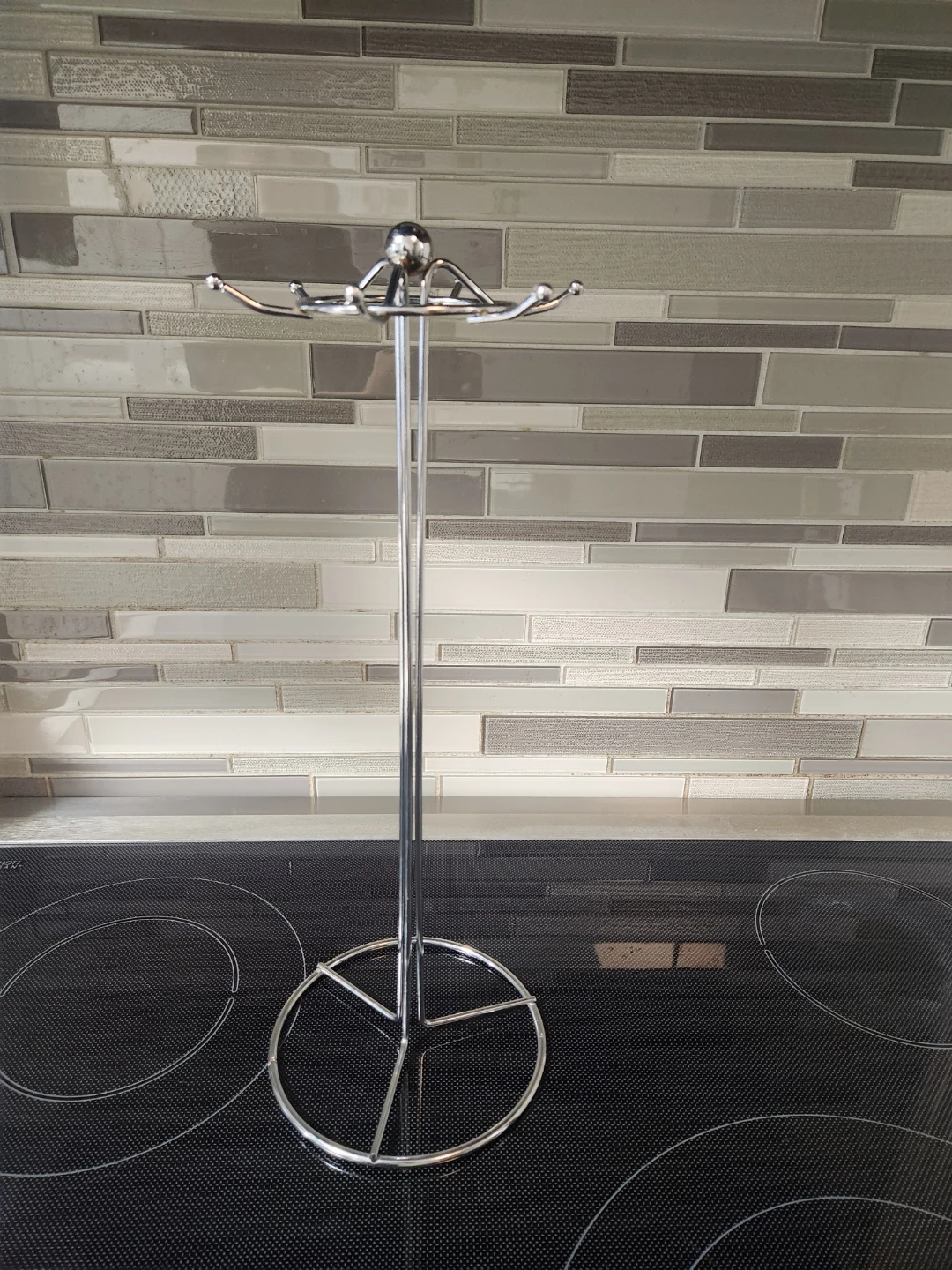Chrome Mug or Kitchens utensils Tree Holder - photo 2