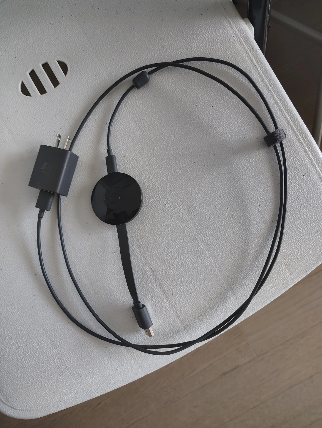 Google Chromecast Streaming Device with Power Adapter