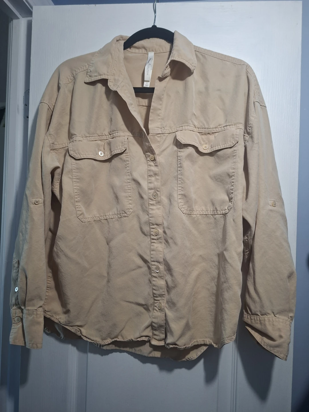 Aritzia/Babaton The Group Utility Button-Up Shirt (Small) - photo 3